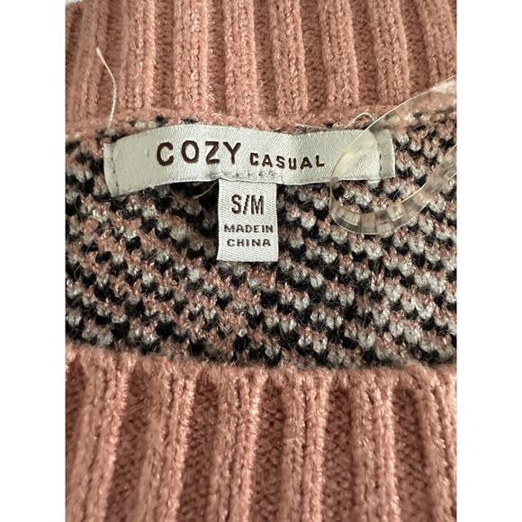 Leopard Print Sweater Cozy Casual Size Small Medium - Picture 4 of 4